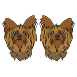 Yorkshire Terrier Dog Decal