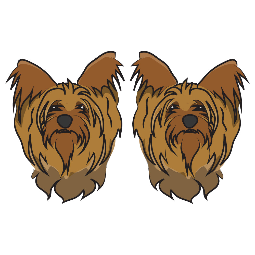 Yorkshire Terrier Dog Decal