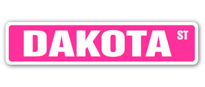 Dakota Street Vinyl Decal Sticker