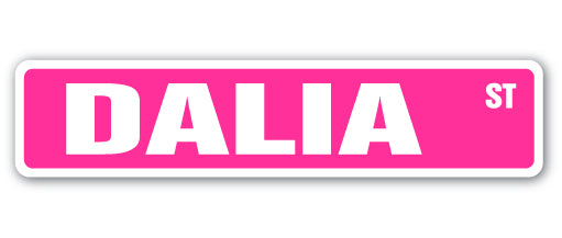 DALIA Street Sign
