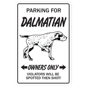 DALMATIAN Sign