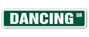 Dancing Street Vinyl Decal Sticker