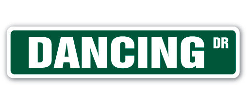 Dancing Street Vinyl Decal Sticker