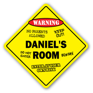 Daniel's Room Vinyl Decal Sticker