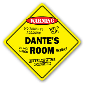 Dante's Room Vinyl Decal Sticker