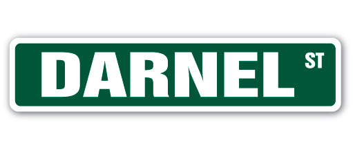 DARNEL Street Sign