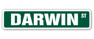 DARWIN Street Sign