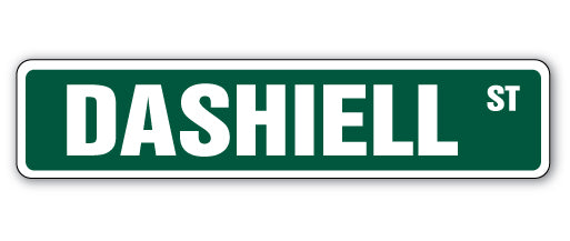 DASHIELL Street Sign