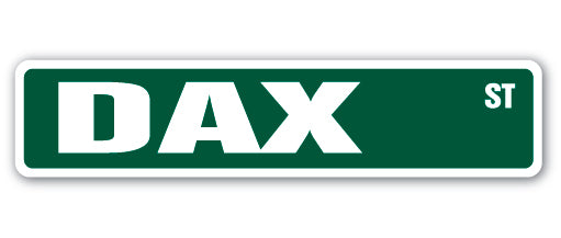 DAX Street Sign