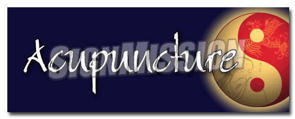 Acupuncture Decal
