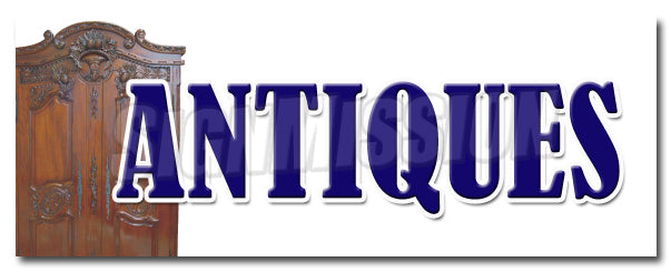 Antiques Decal