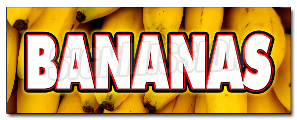 Bananas Decal