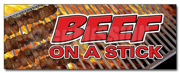 Beef On A Stick Decal