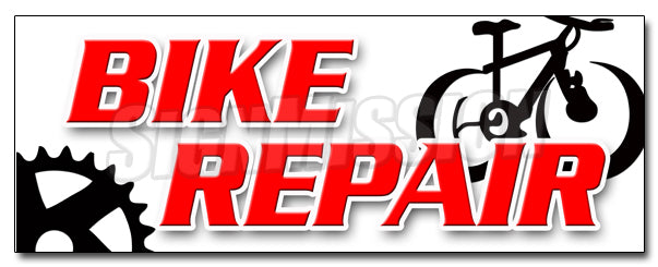 Bike Repair Decal