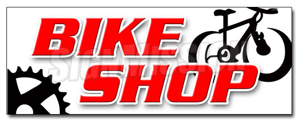 Bike Shop Decal