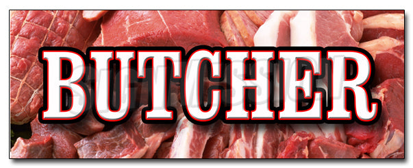 Butcher Decal