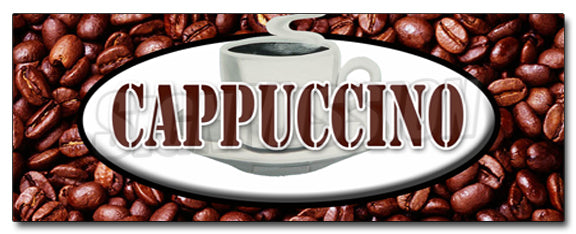Cappuccino Decal