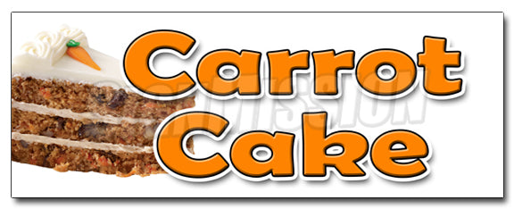 Carrot Cake Decal