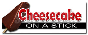 Cheesecake On A Stick Decal
