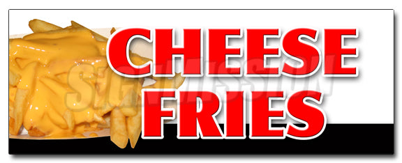 Cheese Fries Decal