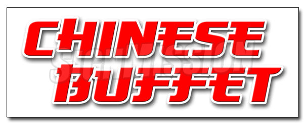 Chinese Buffet Decal