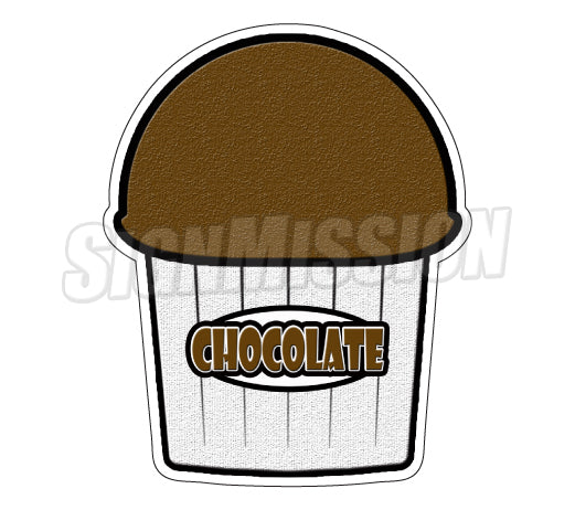 Chocolate Flavor Decal