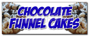 Chocolate Funnel Cakes Decal