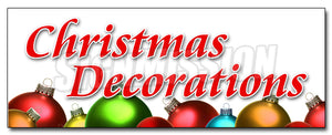 Christmas Decorations Decal