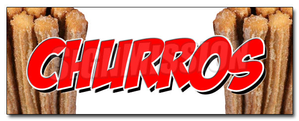Churros Decal