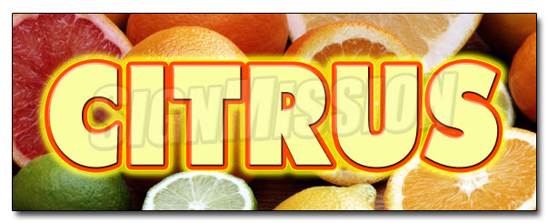 Citrus Decal