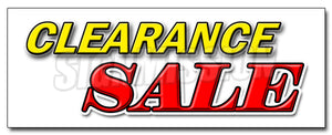 Clearance Sale Decal