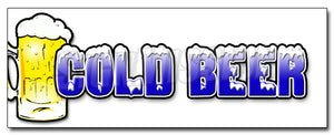 Cold Beer1 Decal
