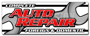 Complete Auto Repair For De Decal
