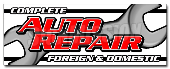 Complete Auto Repair For De Decal