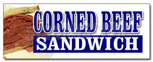Corned Beef Sandwich Decal