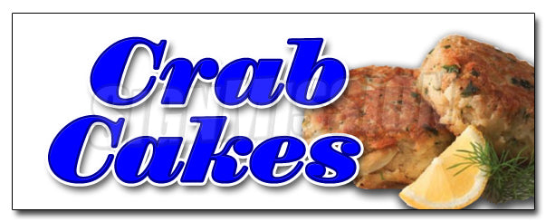 Crab Cakes Decal