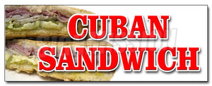 Cuban Sandwich Decal
