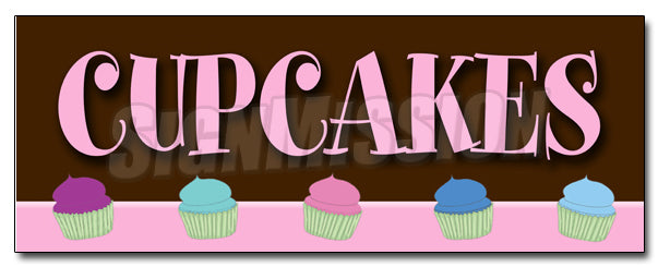 Cupcakes Decal