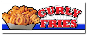 Curly Fries Decal