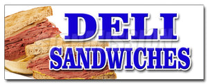 Deli Sandwiches Decal