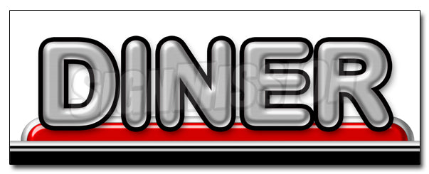 Diner Decal