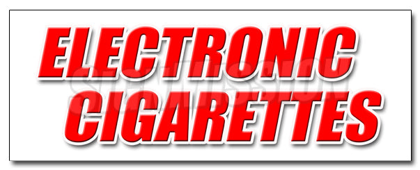 Electronic Cigarettes Decal