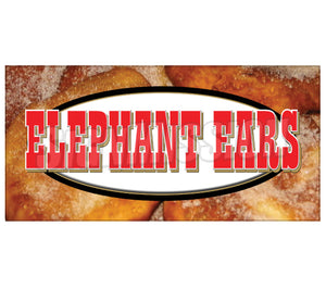 Elephant Ears Die Cut Decal