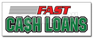 Fast Cash Loans Decal