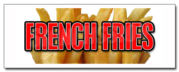 French Fries Decal