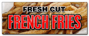 Fresh Cut French Fries Decal