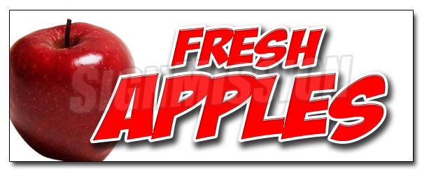 Fresh Apples Decal