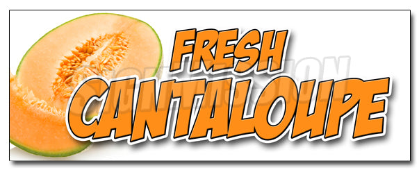 Fresh Cantaloupe Decal