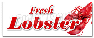 Fresh Lobster Decal