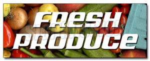 Fresh Produce Decal